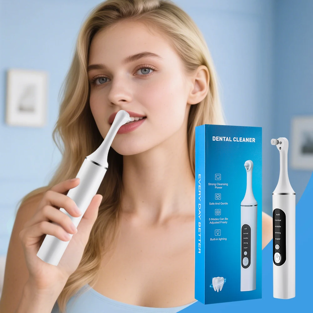 Teeth Whitening Or Tooth Whitening - Elektryczny polerka do zębów, wybielacz, czyścik