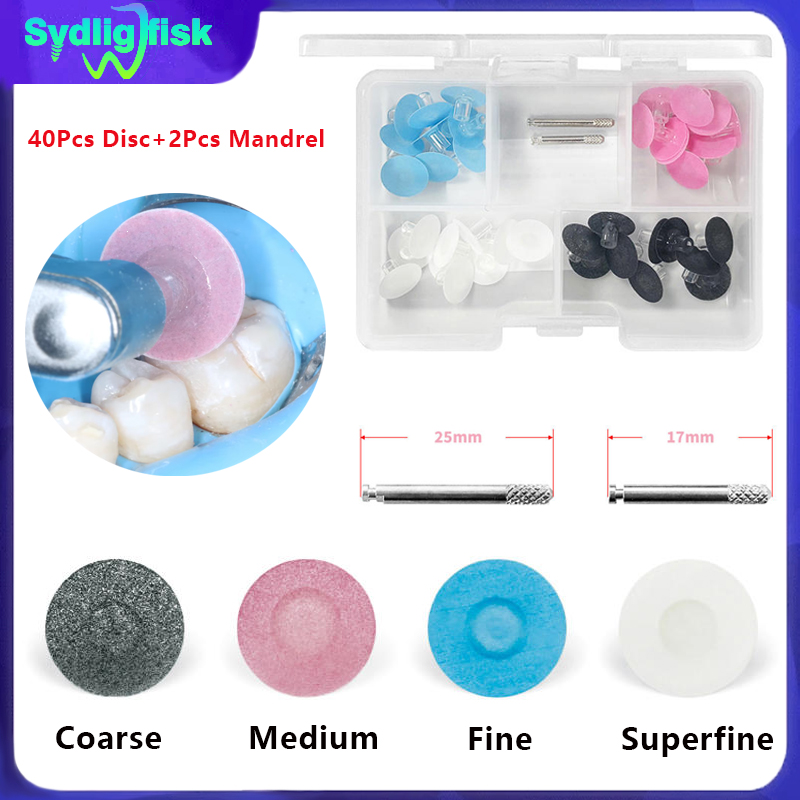 Teeth Whitening Express - 40 szt. Dyski polerskie dentystyczne do