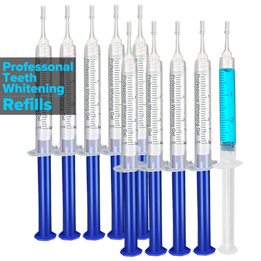 Teeth Whitening Clinic - Żel do wybielania zębów w strzykawce,