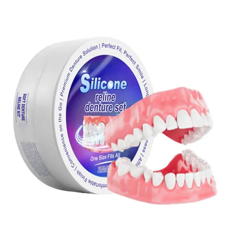 Teeth Whitening Kit - Zestaw protez silikonowych Fit tymczasowe protezy
