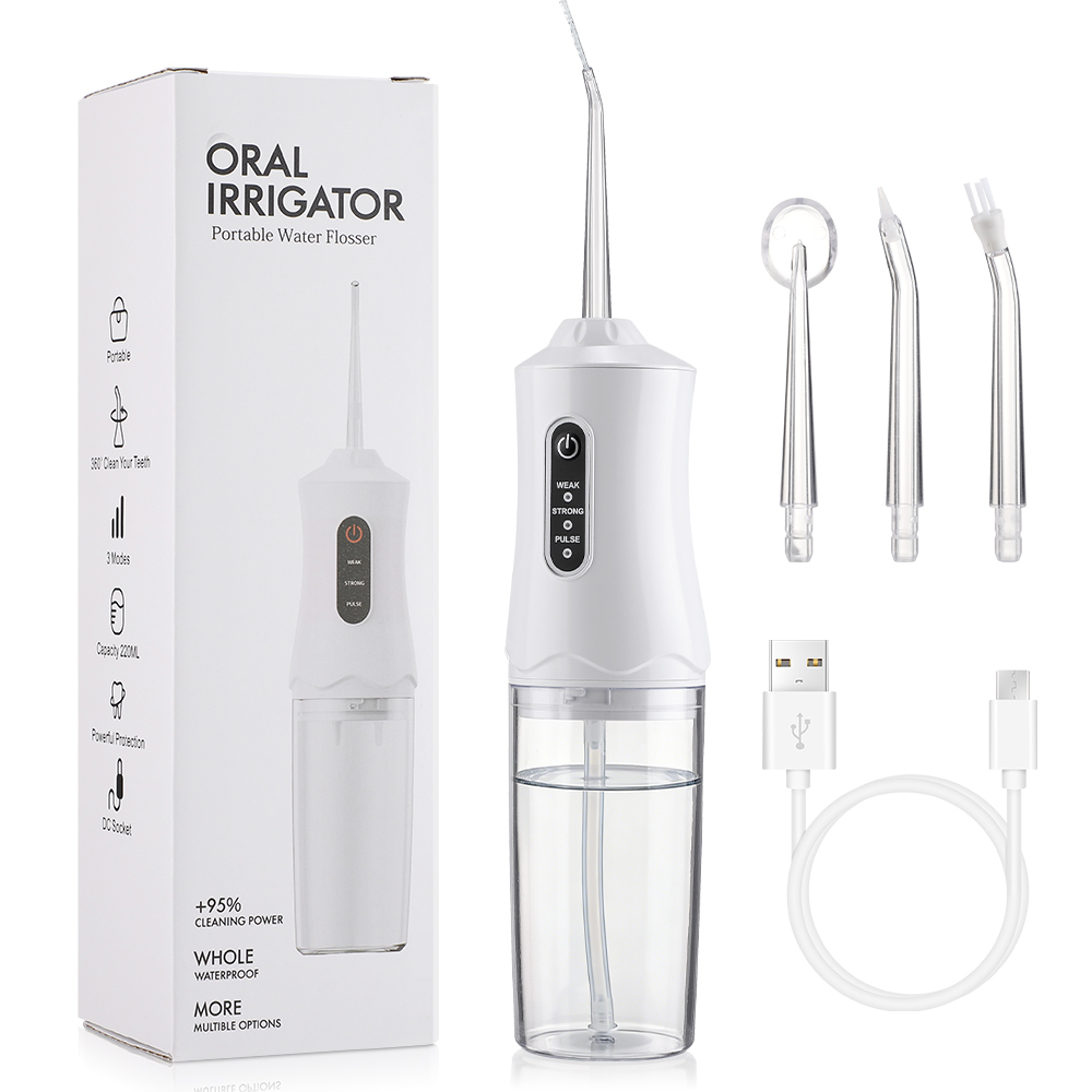 Teeth Whitening Or Tooth Whitening - Irygator doustny z 3 trybami pracy,