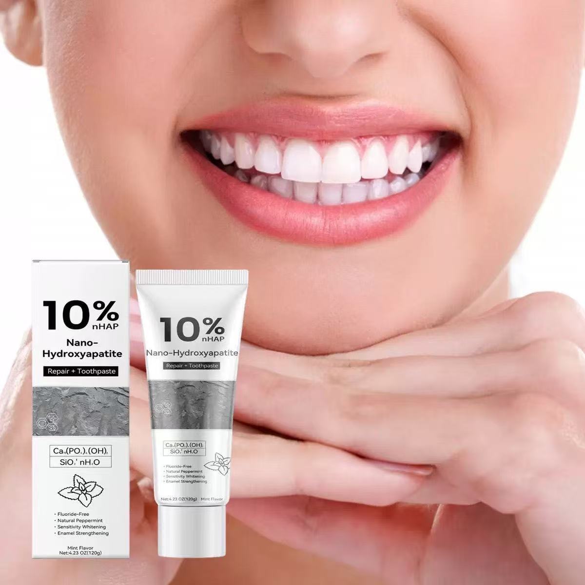 Teeth Whitening Yellow Teeth - 10% Nano Hydroxyapatite Wybielająca i Usuwająca