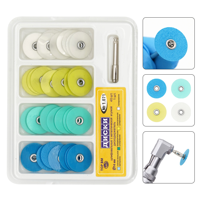 Teeth Whitening Express - 40 sztuk/pudło tarcze do polerowania zębów