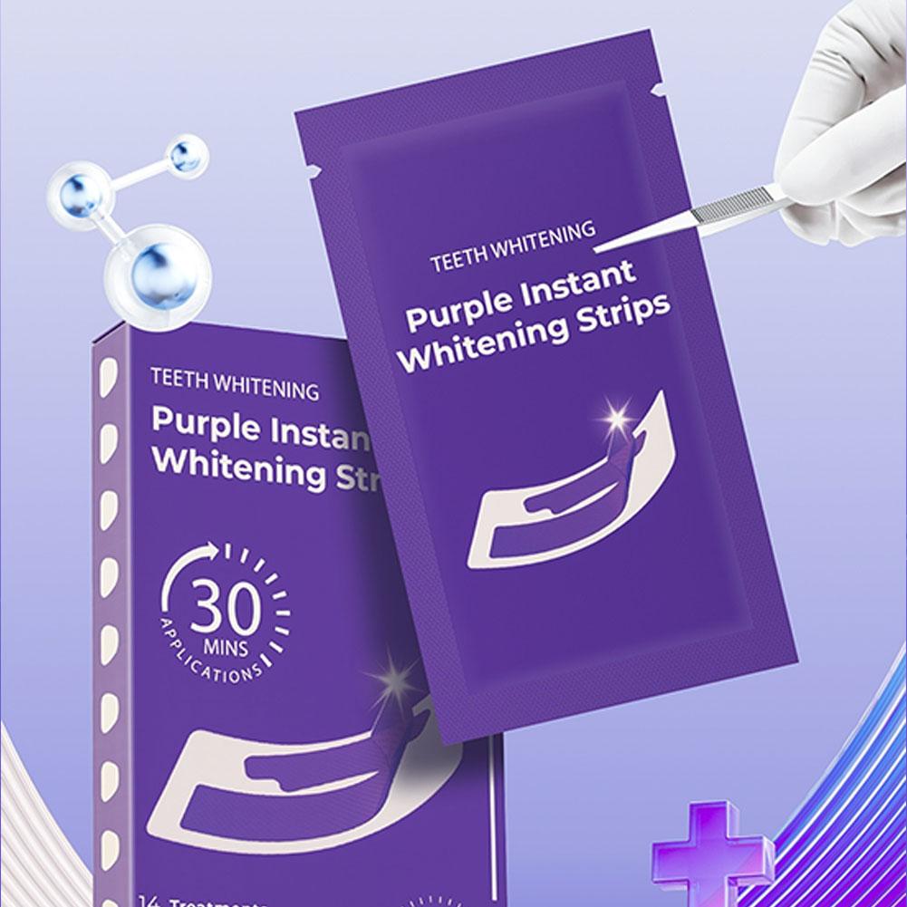 Teeth Whitening Clinic - Paski do wybielania zębów V34 -