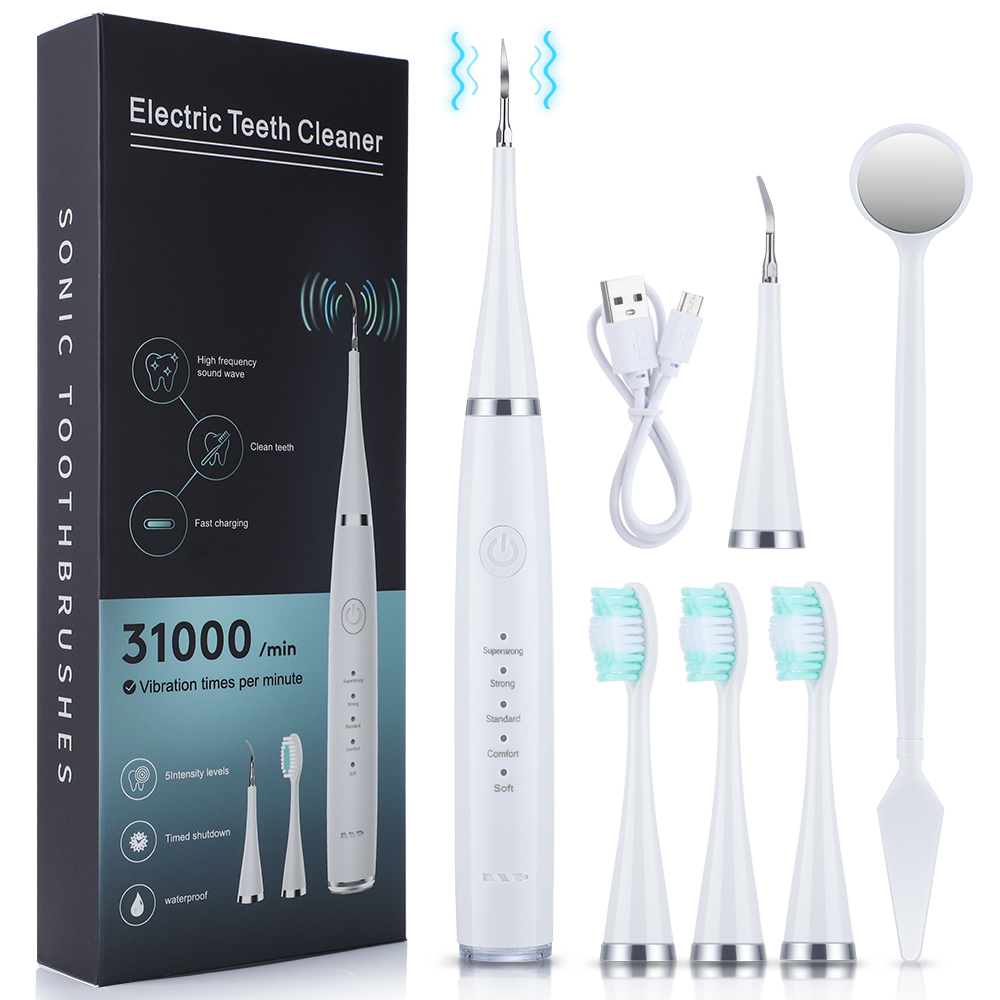 Teeth Whitening Or Tooth Whitening - Elektryczny środek do czyszczenia zębów dla