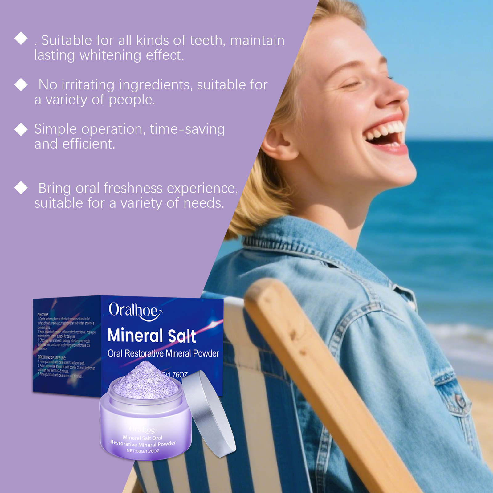 ORALHOE Regenerujący Mineralny – Teeth Whitening Or Tooth Whitening recenzja i cena