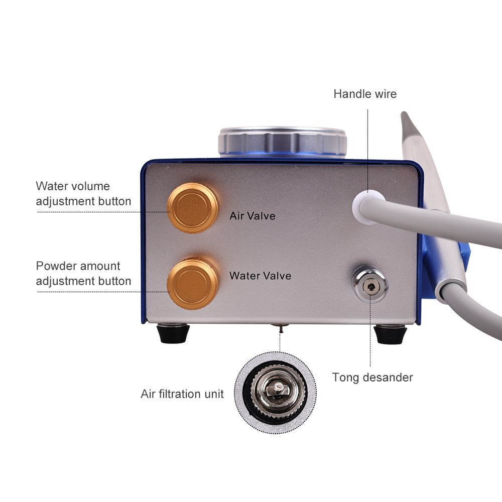 Maszyna do piaskowania zębów,  – Whitening Teeth Machine recenzja i cena