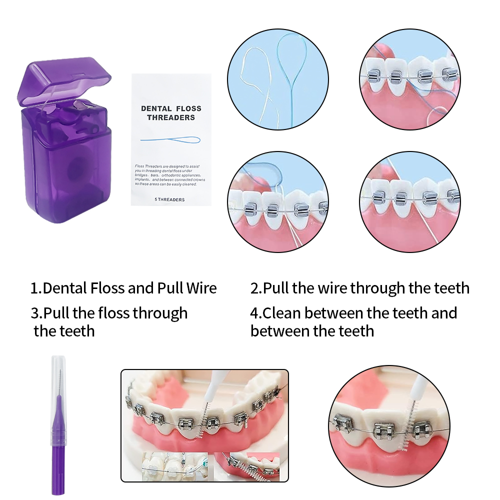 8 sztuk/zestaw zestaw szczotec – Teeth Whitening With Braces recenzja i cena