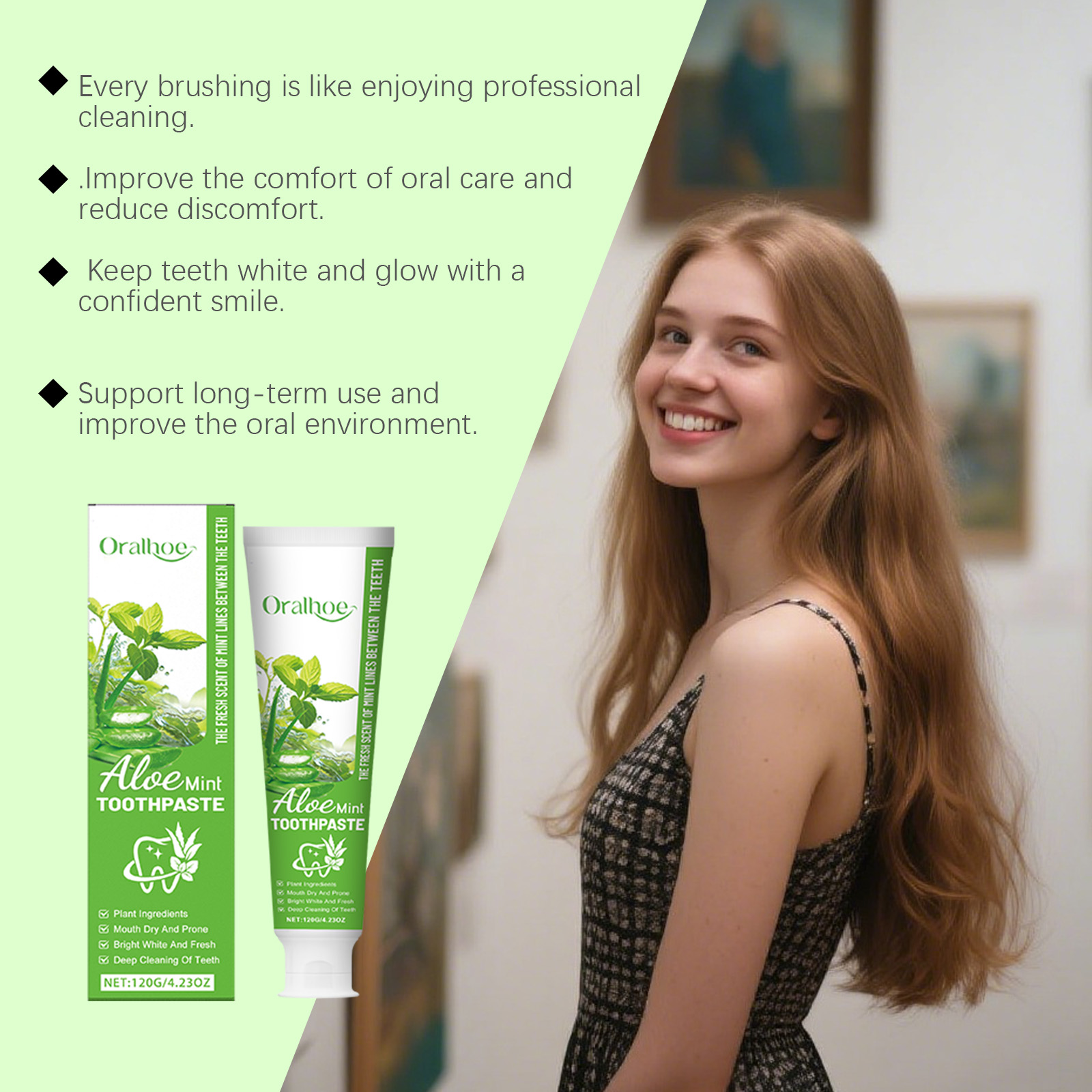 Pasta do zębów z aloesem wybie – Teeth Whitening Yellow Teeth recenzja i cena