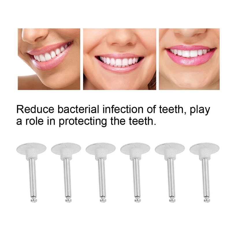 6 sztuk zestaw głowic do poler – Teeth Whitening With Braces recenzja i cena