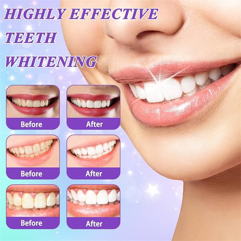 9D Fioletowa Pasta do Zębów w  – Teeth Whitening Yellow Teeth recenzja i cena