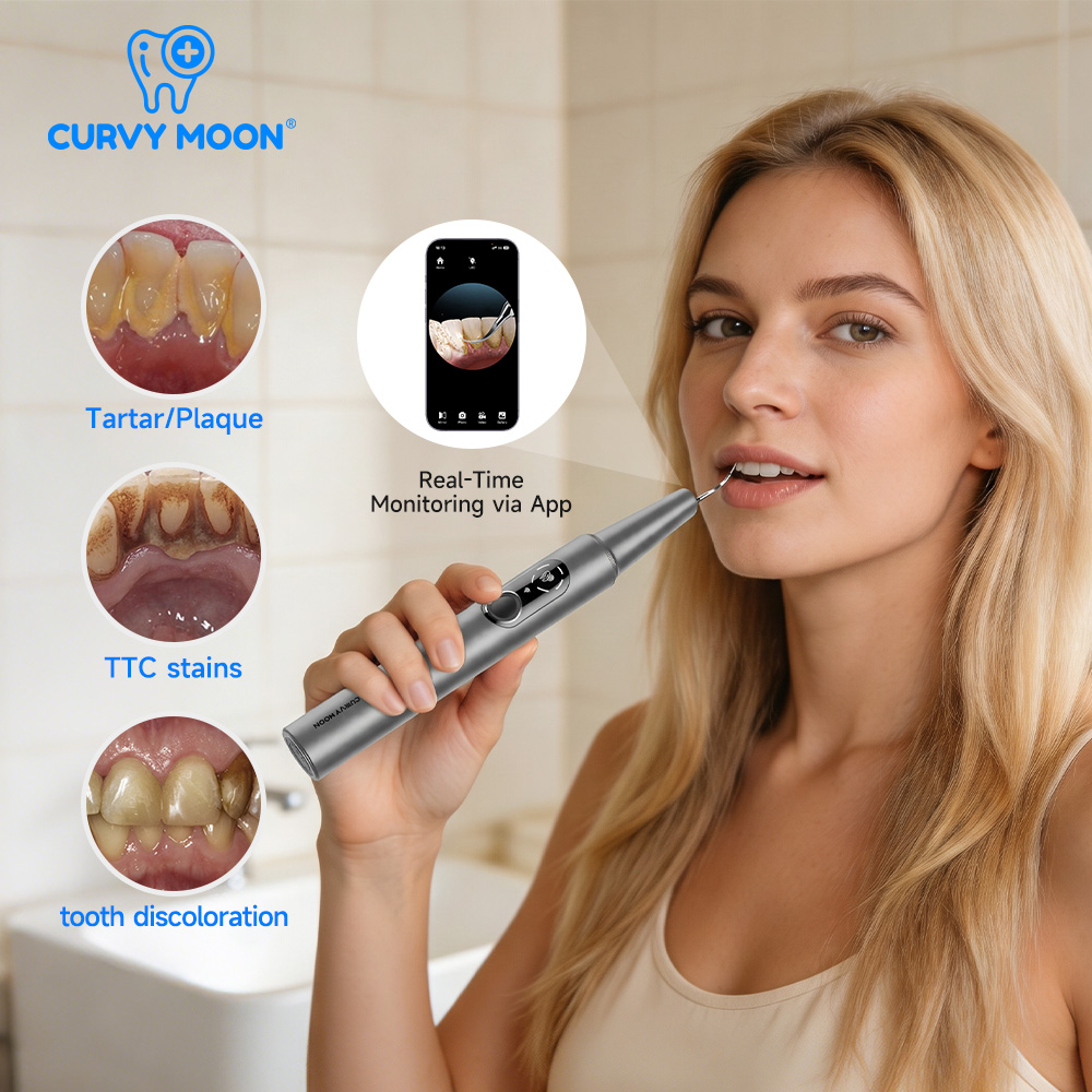 CURVY MOON Widoczny Elektryczn – Teeth Whitening Express recenzja i cena