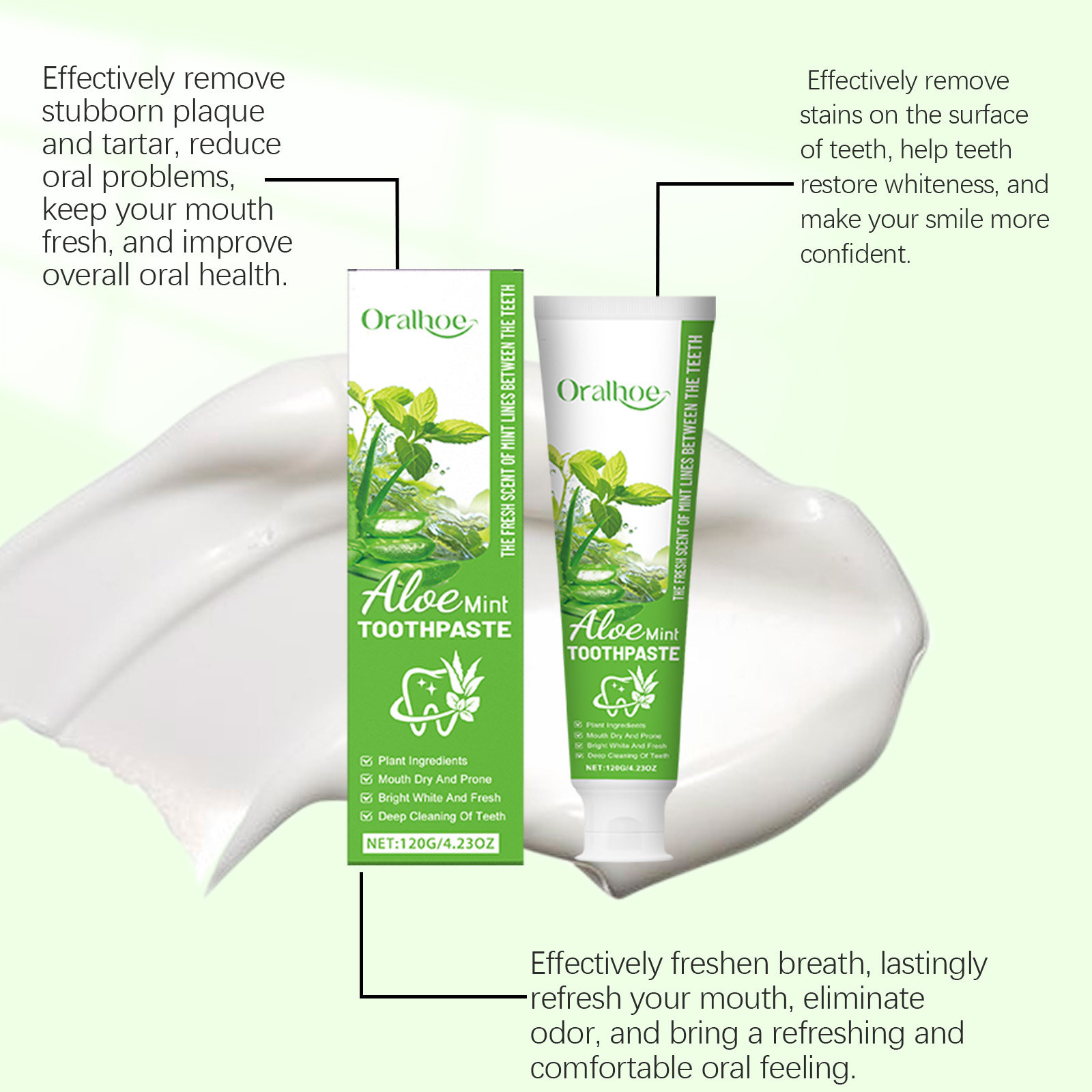 Pasta do zębów z aloesem i mię – Teeth Whitening Yellow Teeth recenzja i cena