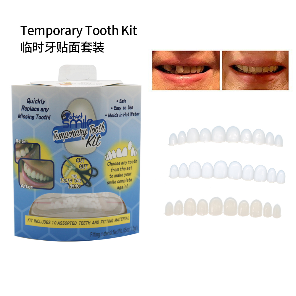 Sztuczne zęby protezy nakładki – Teeth Whitening With Braces recenzja i cena
