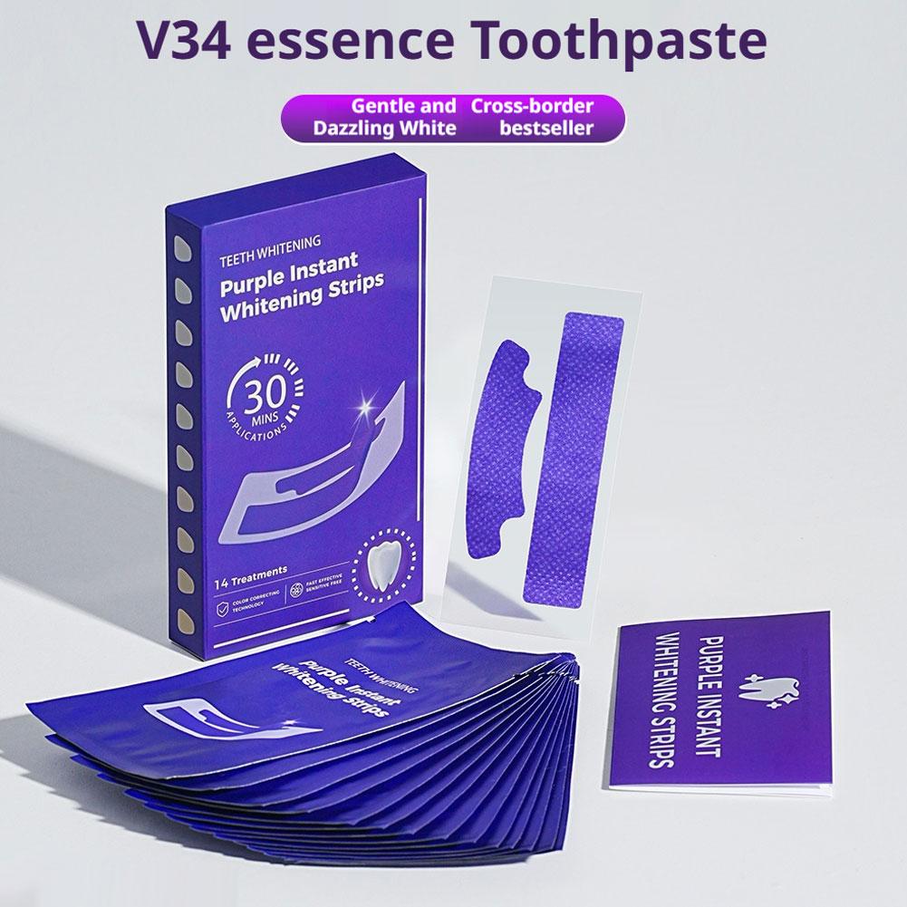 Paski do wybielania zębów V34  – Teeth Whitening Clinic recenzja i cena